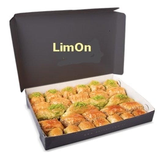 1000 Gr ( 1 Kg ) Karışık cevizli ve fıstıklı Baklava Isparta pasta