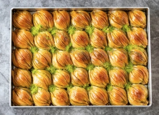 2.5 Kg Midye Baklava Tepsi Değil Kutu Isparta pasta