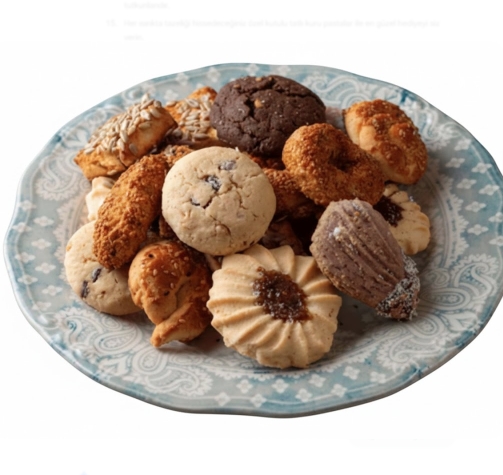 2 Kg Karışık Tuzlu Tatlı Kuru Pasta - Unutulmaz İzler Isparta pasta