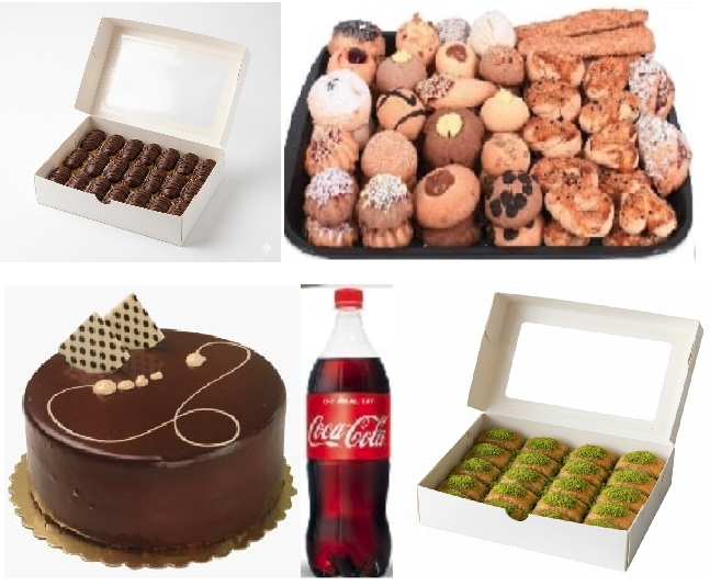 2 Litre Kola İle Tamamlanmış 5'li Menü Isparta pasta