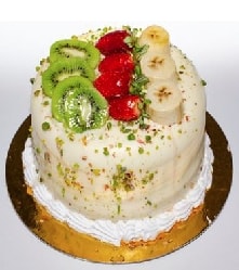 4 ile 6 kişilik meyveli yaş pasta Isparta pasta