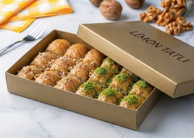 Ekonomik Paket 1000 Gr Karışık Baklava Isparta pasta
