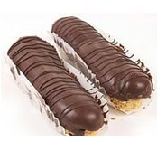 Hızlı Teslimatlı 2 Kg Çikolatalı Ekler Pasta Isparta pasta