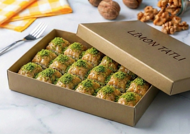 Şerbet Dengeli 1000 Gr Baklava Isparta pasta