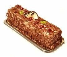 Sıcak Servis Tavsiyeli 4-6 Kişilik Çikolatalı Muzlu Baton Yaş Pasta Isparta pasta