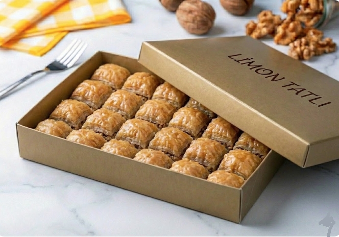 Taze Fırınlanmış 2 kg Çıtır Çıtır Baklava Isparta pasta